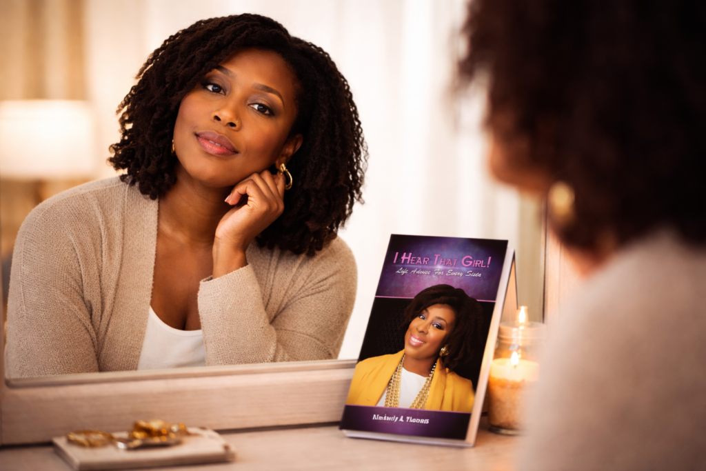 Black woman healing and becoming