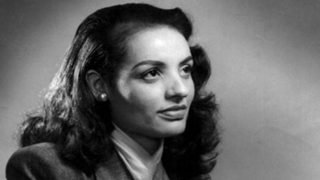 Photograph of African-American model Ophelia Devore