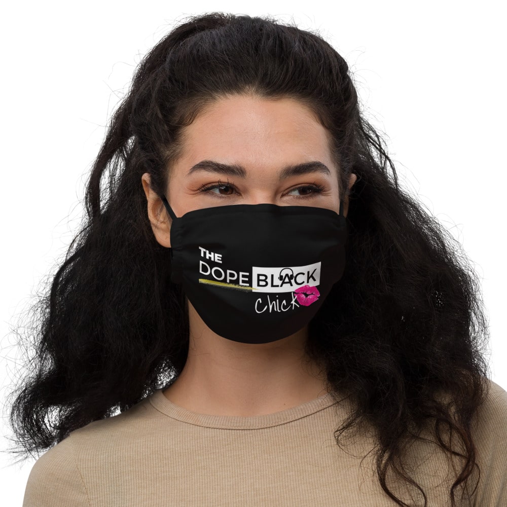 Dope Black Chick Face mask