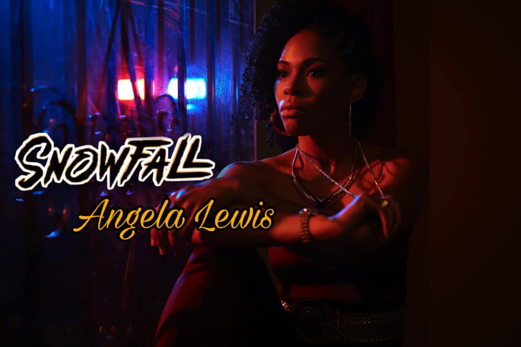 Angela Lewis snowfall interview