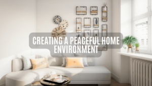 creating a peaceful home environment, ihearthatgirl.com