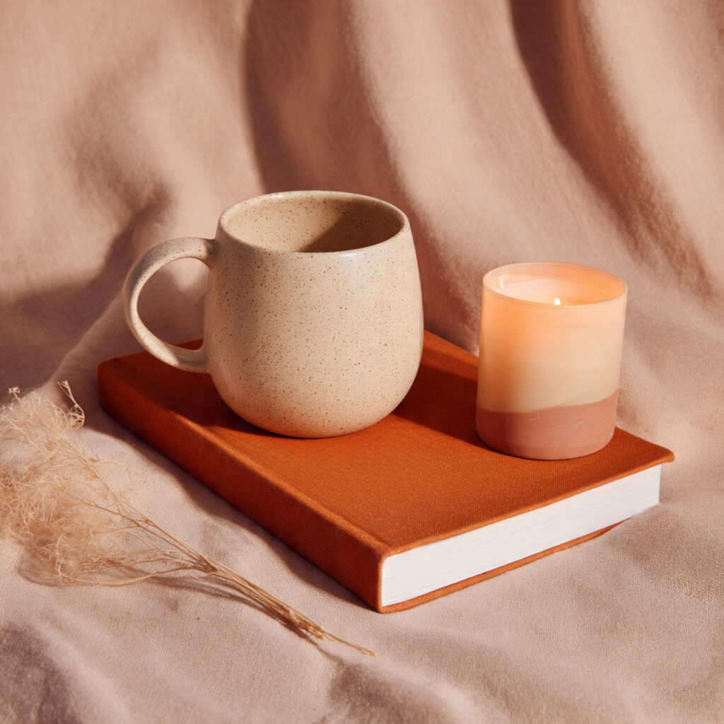 Soft-life morning ritual setup symbolizing the beginning of intentional living.