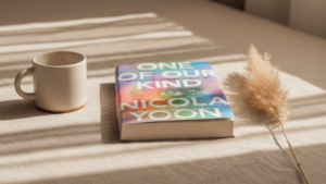 Static blog image for One of Our Kind book review exploring Black identity, safety, freedom, and perception.