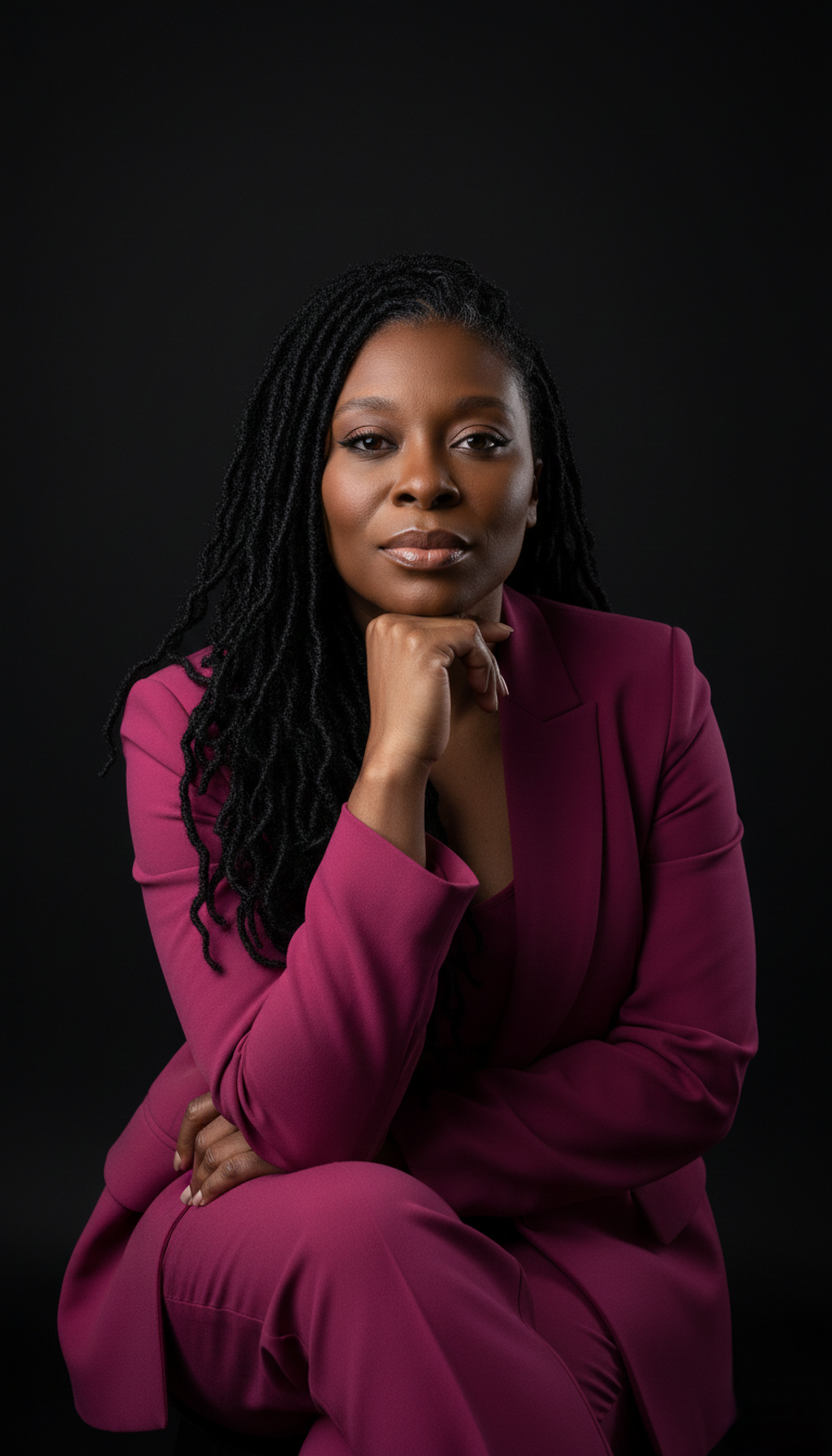 Kimberly A. Spidle, creator and host of The Dope Black Chick